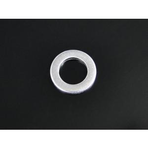 6703■GS400/GT380/GSX400F/GSX400FS エンジンドレンボルト用アルミワッ...