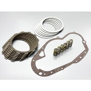 6733■GT380 純正クラッチキット(19点)※鉄板付き サンパチ