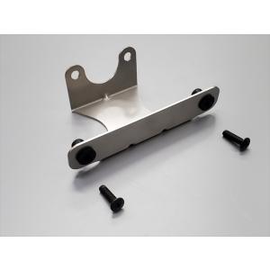 9324■ゼファー400/χ/750 フロントエンブレム取付用ステー (ステンレス製) ZEPHYR