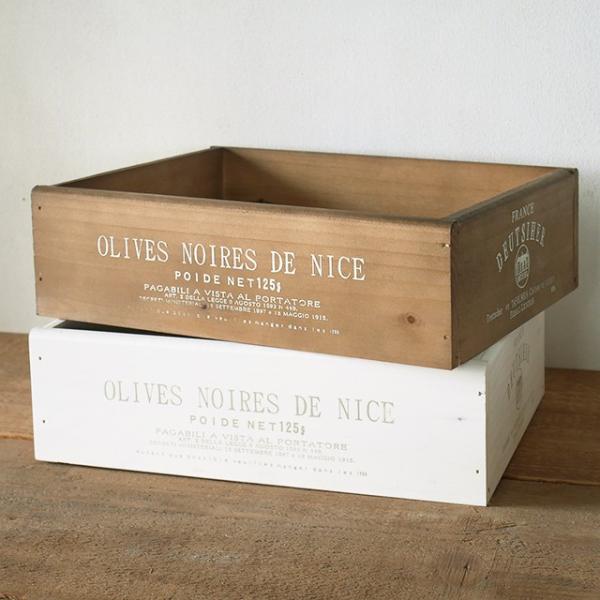 木箱 収納ボックス ガーデニング アンティーク 木製 カントリーボックスNo.4 BREAブレア