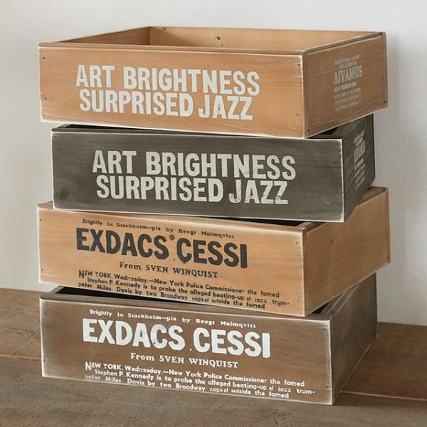 収納ケース 木箱 アンティーク カントリーボックス BREAブレア