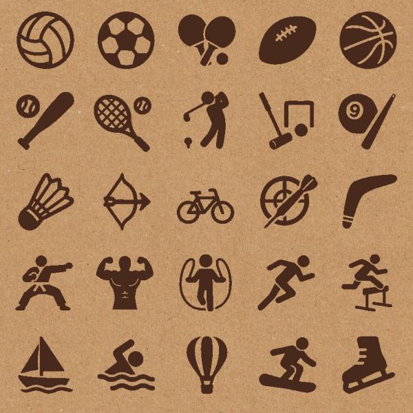 かわいい 手帳用 1cm角 スタンプ （スポーツ） はんこ 日記 バレットジャーナルに BREAブレ...