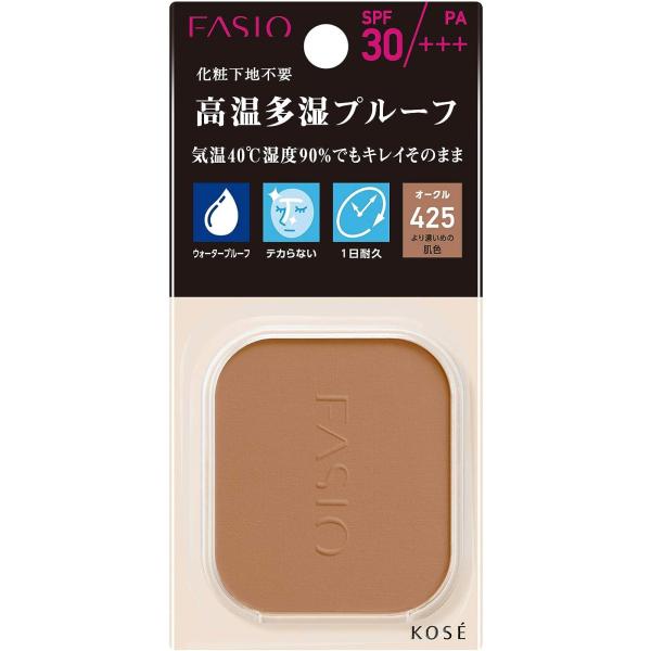 FASIO(ファシオ) パワフルステイ UV ファンデーション レフィル 425 オークル より濃い...