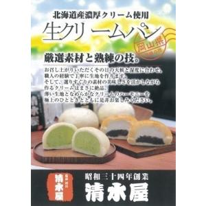 お取り寄せスイーツ　清水屋生クリームパン/１０個入り