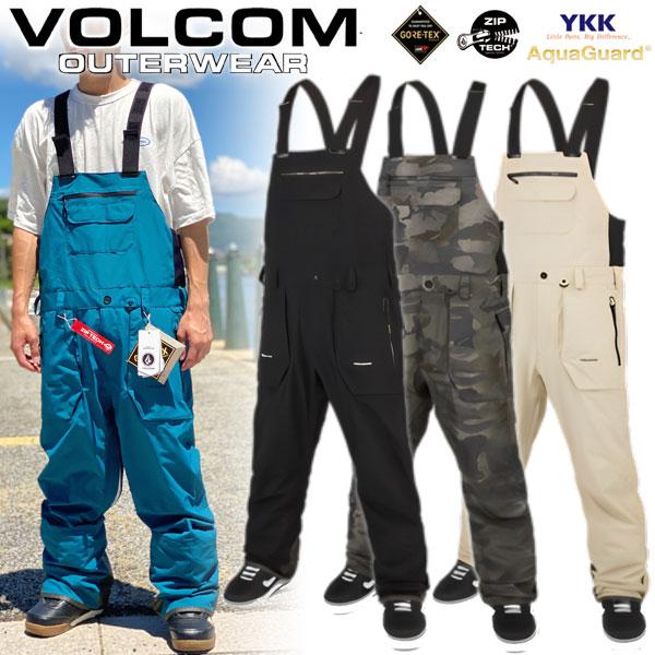 23-24 VOLCOM/ボルコム RAIN GORE-TEX BIB overall メンズ レデ...