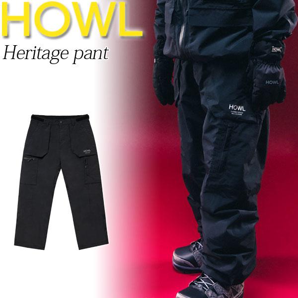 25-26 HOWL/ハウル HERITAGE pant 着用説明動画 メンズ レディース 防水パン...