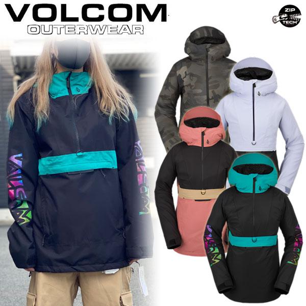 23-24 VOLCOM/ボルコム ASHFIELD pullover レディース 防水プルオーバー...