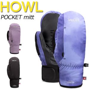 25-26 HOWL / ハウル TEAM+ Mitt ミトングローブ 手袋 メンズ