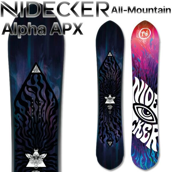 25-26 NIDECKER/ナイデッカー ALPHA APX アルファ メンズ レディース スノー...