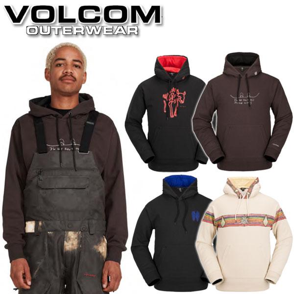 即出荷 22-23 VOLCOM/ボルコム D.I. fleece メンズ レディース フーディー ...