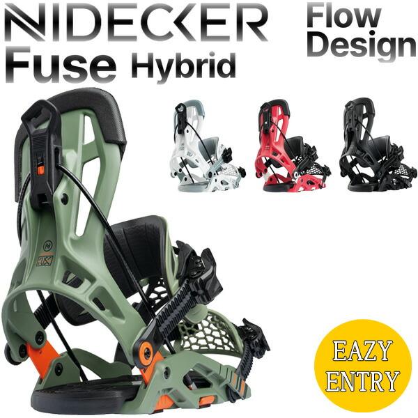 25-26 NIDECKER/ナイデッカー FUSE HYBRID フューズ FLOW リアエントリ...