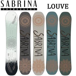 23-24 SABRINA / サブリナ LOUVE ルーヴ レディース スノーボード パーク グラトリ 板 2024｜breakout