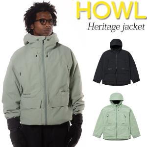 期間限定クーポン】25-26 HOWL/ハウル CORDUROY HALF ZIP jacket