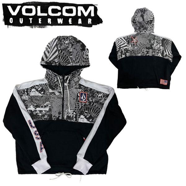 21-22 VOLCOM/ボルコム USST VLCM ANORAK HOODY レディース フーデ...