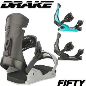 即出荷 22-23 DRAKE / ドレイク FIFTY フィフティー メンズ レディース ビンディング バインディング グラトリ スノーボード 2023｜BREAKOUT