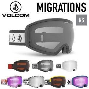 22-23 VOLCOM/ボルコム MIGRATIONS レギュラーストラップ メンズ レディース ゴーグル ジャパンフィット スノーボード スキー 2023｜breakout