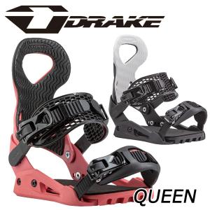 24-25 DRAKE / ドレイク QUEEN クイーン レディース ビンディング バインディング スノーボード グラトリ ジブ 2025｜breakout