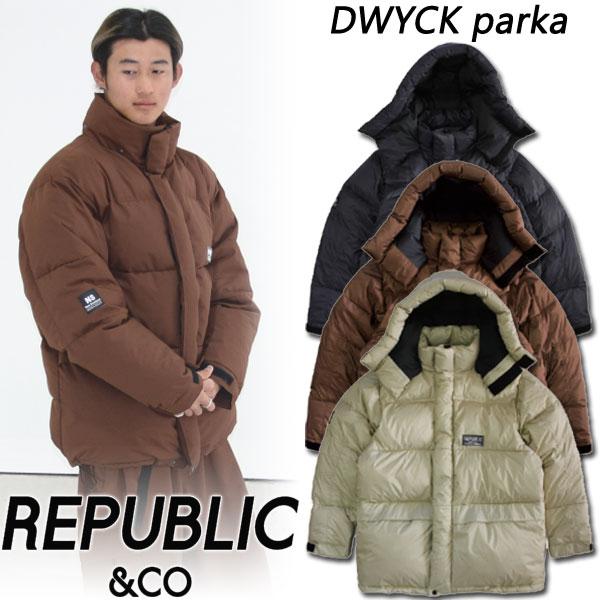 23-24 REPUBLIC &amp;CO/リパブリック DWYCK parka メンズ レディース 防水...