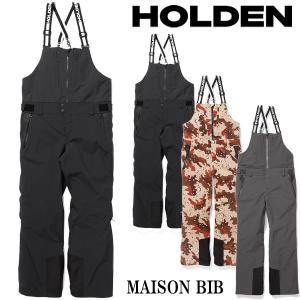 19-20 HOLDEN/ホールデン MADISON BIB PANTS メンズ スノーウェア パンツ スノーボードウェア 2020
