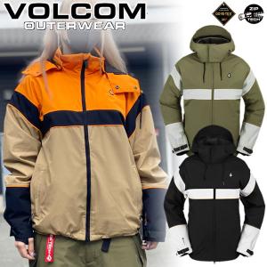 23-24 VOLCOM/ボルコムMELANCON GORE-TEX jacket レディース 防水ゴアテックスジャケット スノーボードウェア スノーウェアー 2024｜BREAKOUT