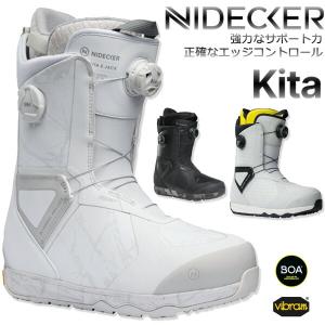 25-26 NIDECKER/ナイデッカー KITA キタ エリック・ジャクソン メンズ レディース ダブルボア ブーツ スノーボード 2026 予約商品