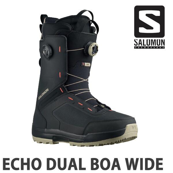 24-25 SALOMON/サロモン ECHO DUAL BOA WIDE エコー メンズ 熱成型対...