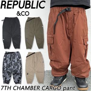 ○ REPUBLIC 上下セット NAUGHTY MOUNTAIN WIDE PAINTER リ