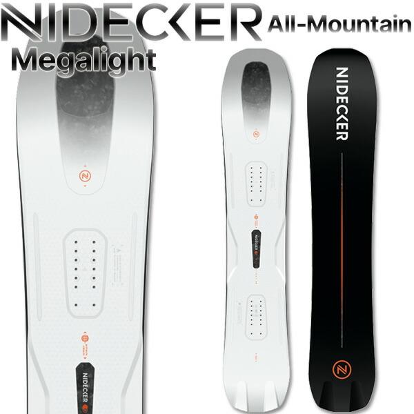 25-26 NIDECKER/ナイデッカー MEGALIGHT メガライト メンズ レディース スノ...