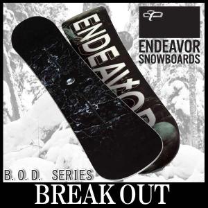 15-16 ENDEAVOR / エンデバー BOD ビーオーディー オールラウンド  メンズ スノーボード 板 2016 型落ち｜breakout