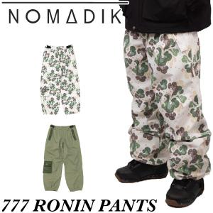 24-25新作　NOMADIK GRIND PANTS ベージュ NOMADIK 24-25 NOMADIK/ノマディック THICK pant メンズ