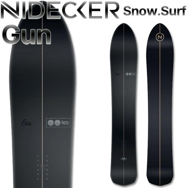 25-26 NIDECKER/ナイデッカー GUN ガン メンズ レディース スノーボード パウダー...