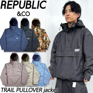 25-26 REPUBLIC & CO ウェア リパブリック TRAIL PULLOVER