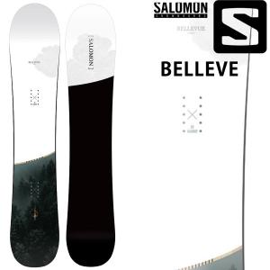 20-21 SALOMON / サロモン BELLEVUE ビリーブ レディース 板 スノーボード 2021｜breakout