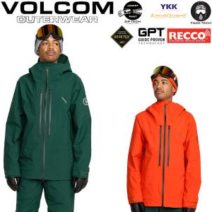 volcomスノーボードウェアセット VOLCOM 24-25 VOLCOM/ボルコム L GORE-TEX jacket 着用説明動画