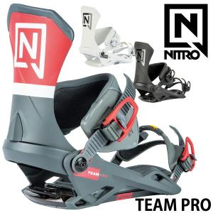 即出荷 23-24 NITRO/ナイトロ TEAM PRO チームプロ メンズ レディース ビンディング バインディング スノーボード 2024