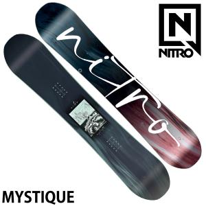 23-24 NITRO / ナイトロ MYSTIQUE ミスティック レディース スノーボード パーク カービング 板 2024｜breakout