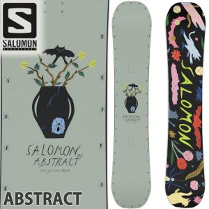 24-25 SALOMON / サロモン ABSTRACT アブストラクト メンズ レディース パーク スノーボード 板 2025 予約商品｜breakout