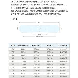 26-27 GT-SNOWBOARD/ジーティ...の詳細画像4