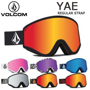 23-24 VOLCOM/ボルコム YAE レギュラーストラップ メンズ レディース ゴーグル ジャパンフィット スノーボード スキー 2024｜breakout