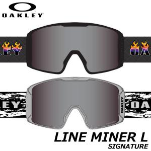 23-24 OAKLEY/オークリー LINE MINER L ラインマイナー メンズ レディース ゴーグル ハイコントラストレンズ スノーボード スキー 2024｜breakout