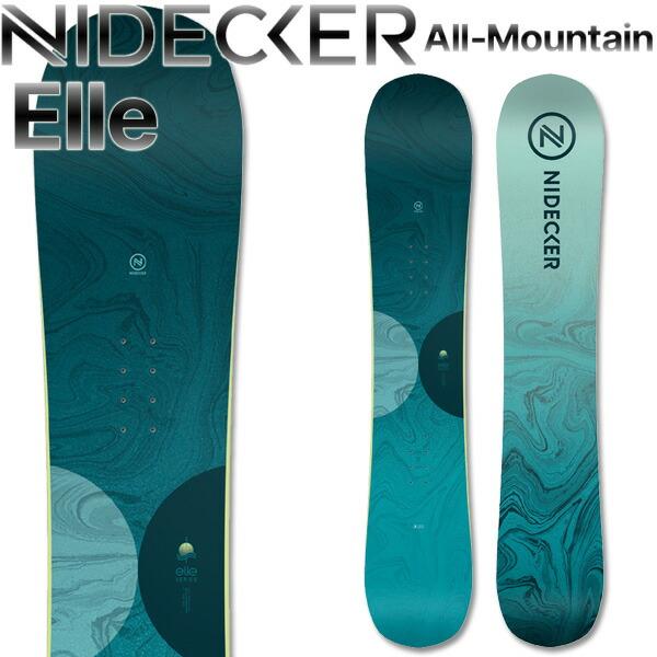 25-26 NIDECKER/ナイデッカー ELLE エール レディース メンズ スノーボード フリ...