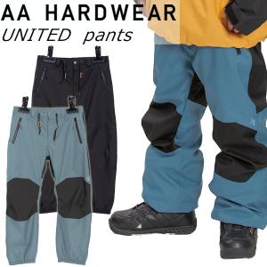 22-23 AA HARDWEAR/ダブルエー UNITED pant ユナイテッドパンツ メンズ レディース 防水パンツ スノーボードウェア 2023｜breakout