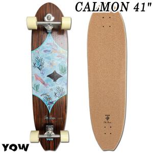 即出荷 YOW/ヤウ SKATE CALMON カルモン 41inc サーフスケート ロングスケートボード ロングボード スケボー オフトレ｜breakout