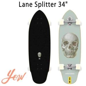 即出荷 YOW/ヤウ SKATE LANE SPLITTER CHRISTENSON 34inc サーフスケート ロングスケートボード ロングボード スケボー オフトレ｜breakout