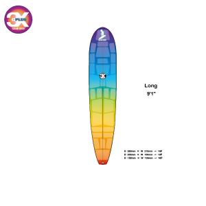 デッキパッド クリアデッキ 3X＋PLUS CLEAR DECK / スリーエックスクリアデッキ LF LongBoard Set サーフィン用デッキパッド