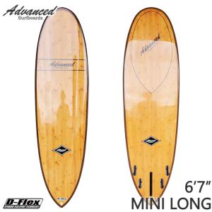 サーフボード ミニロング サーフィン アドバンス / ADVANCED 6'7 EPS/BAMBOO A45 営業所止め 送料無料｜breakout