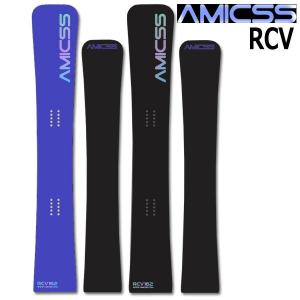 24-25 AMICSS/アミックス RCV アールシーブイ メンズ レディース アルペン 国産 スノーボード 板 2025 予約商品