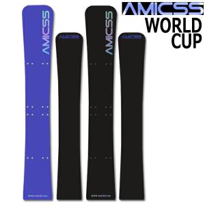 24-25 AMICSS/アミックス WORLD CUP メンズ レディース アルペン ALLFLEX専用 スノーボード カービング 板 2025 予約商品