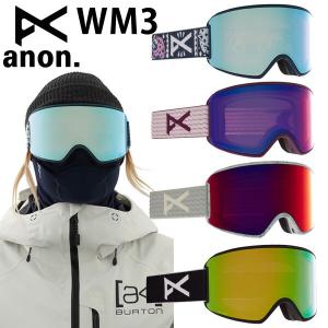 20-21 ANON / アノン WM3 MFI エムスリー BURTON レディース ジャパンフィット ゴーグル スノーボード スキー 2021｜breakout