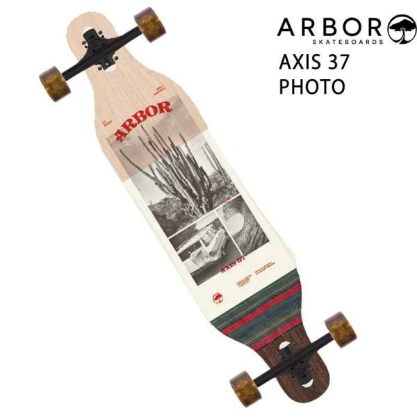 ARBOR/アーバー AXIS PHOTO 37inc ロングスケートボード ロングボード ロンスケ...